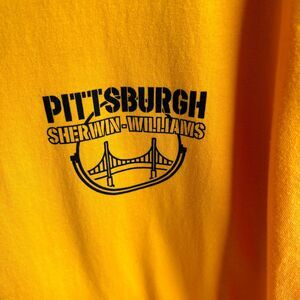 Sherwin Williams T-shirt+Yellow‎ Pittsburgh+Size 3XL+NEW